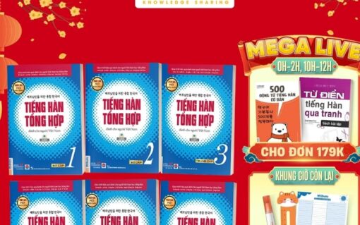 Sách Combo Tiếng Hàn Tổng Hợp (2)